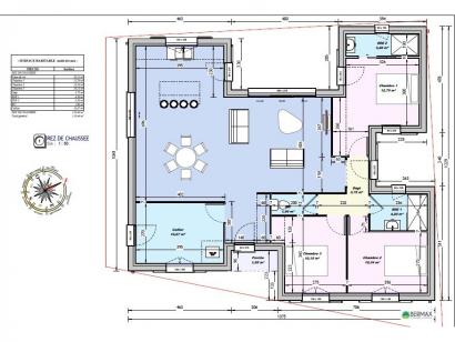 Modèle De Maison Maison 110m2 3ch Pp An 122911016 3 Chambres