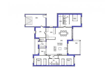Modèle de maison Maison 123m2 - 3CH - Garage - (PP AN 160116116) 3 chambres  : Photo 2