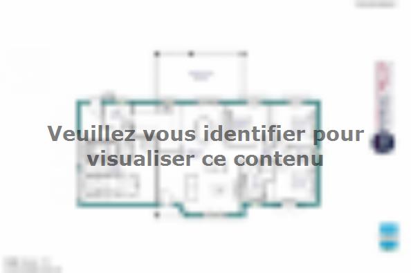 plan de maison 96m2