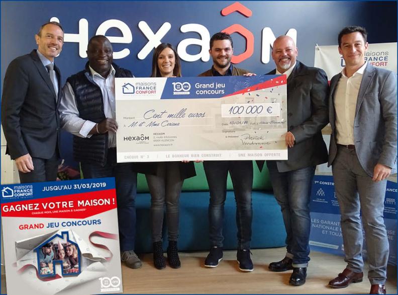 3e gagnant maison offerte