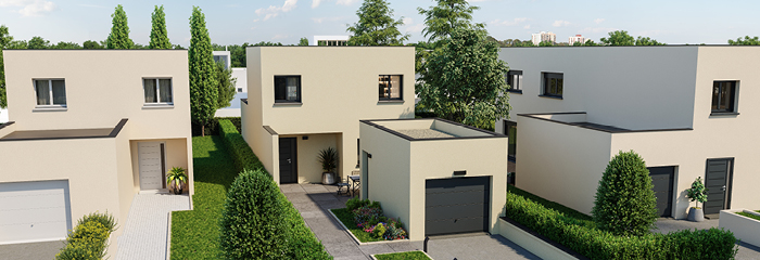 Maisons France Confort les toits plats