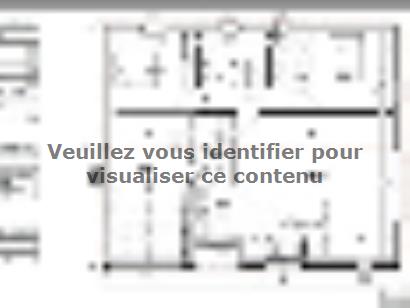 Plan de maison Maison 83m² - 2CH - Garage - 84BX160741 2 chambres  : Photo 1