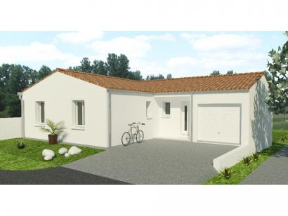 Modèle de maison Maison 90m² - 3CH - Garage - 97BX212064 3 chambres  : Photo 1