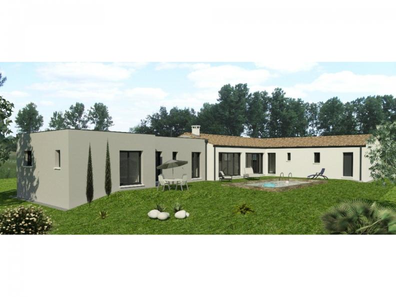 Modèle de maison Maison 165m² - 4CH - Garage - 212BX190443 : Vignette 1