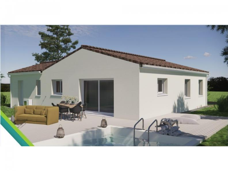 Modèle de maison Maison 91m² - 3CH - Garage - 108BX200165 : Vignette 1