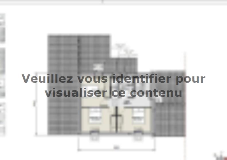 Plan de maison Maison 138m² - 5CH - Garage - 174BX220362 : Vignette 2