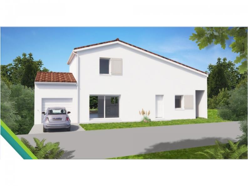 Modèle de maison Maison 96m² - 3CH - Garage - 134BX202063 : Vignette 1