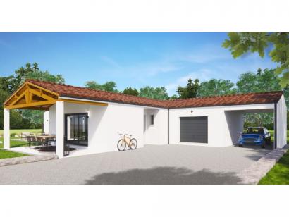 Modèle de maison Maison 136m² - 3CH - Garage - 161BX220011 3 chambres  : Photo 2