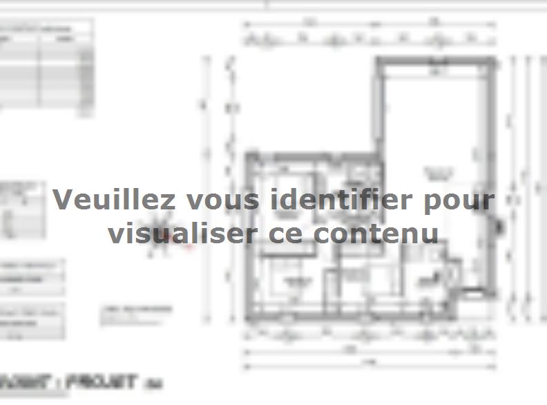 Plan de maison Maison 98m² - 3CH - 99BX212417 : Vignette 1