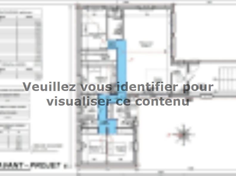 Plan de maison Maison 136m² - 4CH- Garage - 151BX211847 : Vignette 1