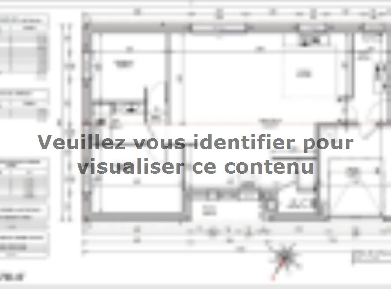 Plan de maison Maison 86m² - 2CH - 89BX220182 : Vignette 1