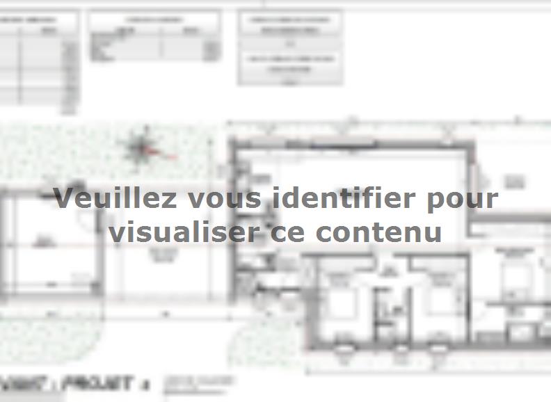 Plan de maison Maison 110m² - 3CH - 161BX220572 : Vignette 1