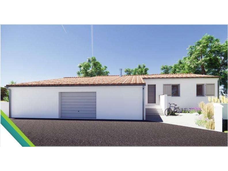 Modèle de maison Maison 113m² - 3CH - Garage - 140BX212508 : Vignette 1