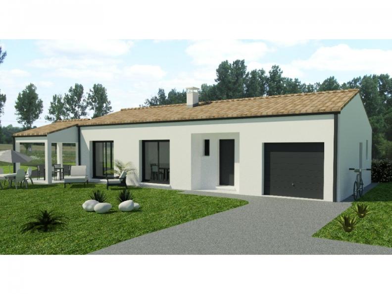 Modèle de maison Maison 84m² - 2CH - Garage - 92BX220482 : Vignette 1