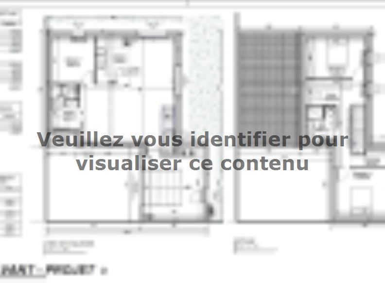 Plan de maison Maison 96m² - 3CH - Garage - 115BX220351 : Vignette 1