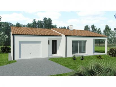 Modèle de maison Maison 68m² - 2CH - Garage - 95BX201553 2 chambres  : Photo 1