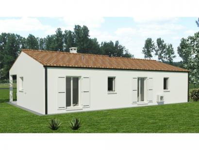 Modèle de maison Maison 68m² - 2CH - Garage - 95BX201553 2 chambres  : Photo 2