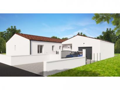Modèle de maison Maison 142m² - 4CH - Garage - 153BX220387 4 chambres  : Photo 1
