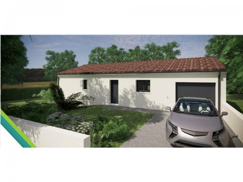 Modèle de maison Maison 89m² - 3CH - Garage - 93BX212126 : Vignette 1