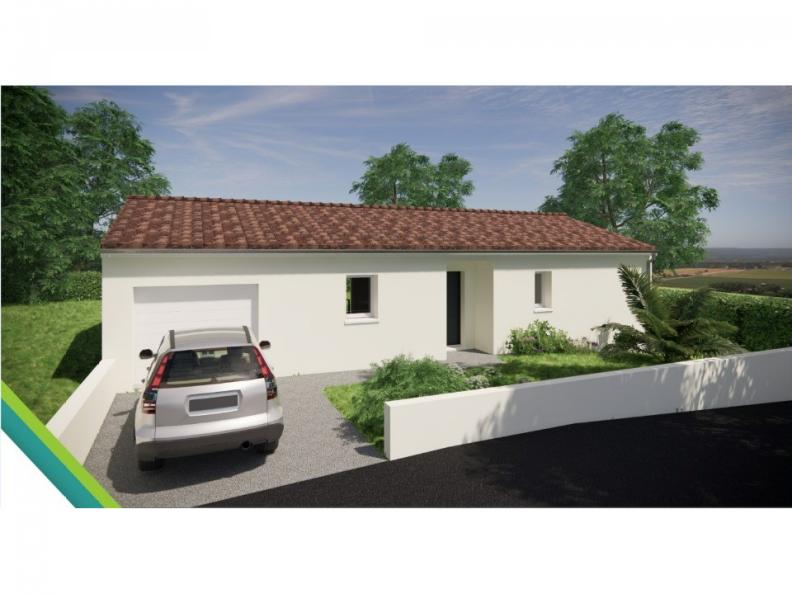 Modèle de maison Maison 86m² - 2CH - Garage - 84BX220040 : Vignette 1