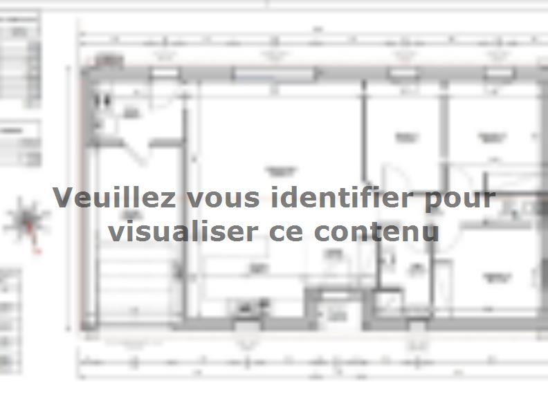 Plan de maison Maison 86m² - 2CH - Garage - 84BX220040 : Vignette 1