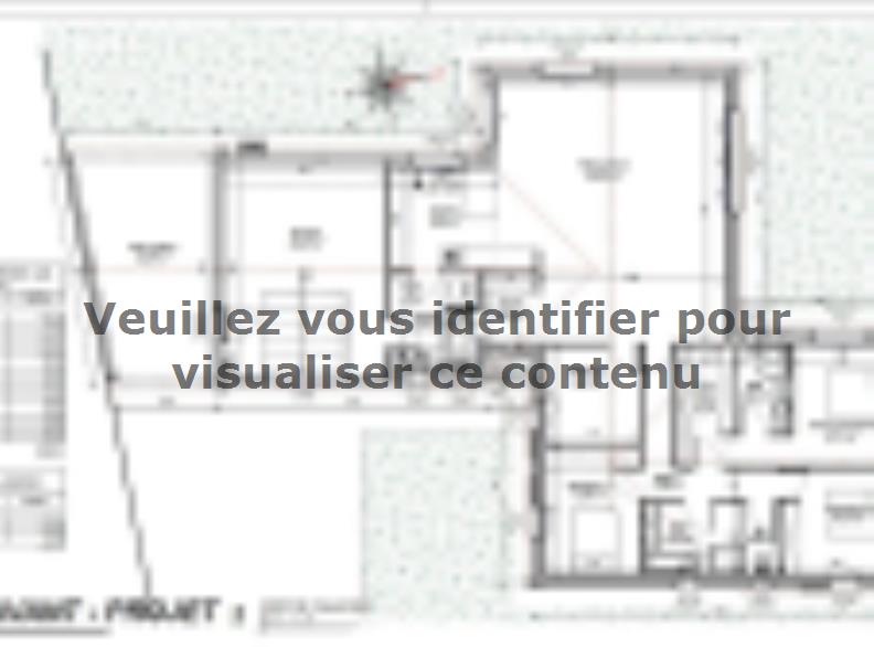 Plan de maison Maison 138m² - 3CH - Garage - 166BX220528 : Vignette 1