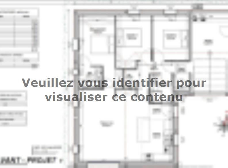 Plan de maison Maison 83m² - 3CH - Garage - 96BX220658 : Vignette 1