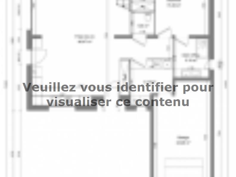 Plan de maison PARIS 125 : Vignette 1