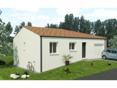 Modèle de maison Maison 85m² - 3CH - Garage - 95BX220035 3 chambres  : Photo 1