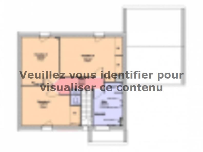 Plan de maison Maison Contemporaine - Archi25 : Vignette 2