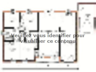 Plan de maison Avant-projet PRUILLE LE CHETIF - 103 m2 - 5 Chambr 5 chambres  : Photo 1