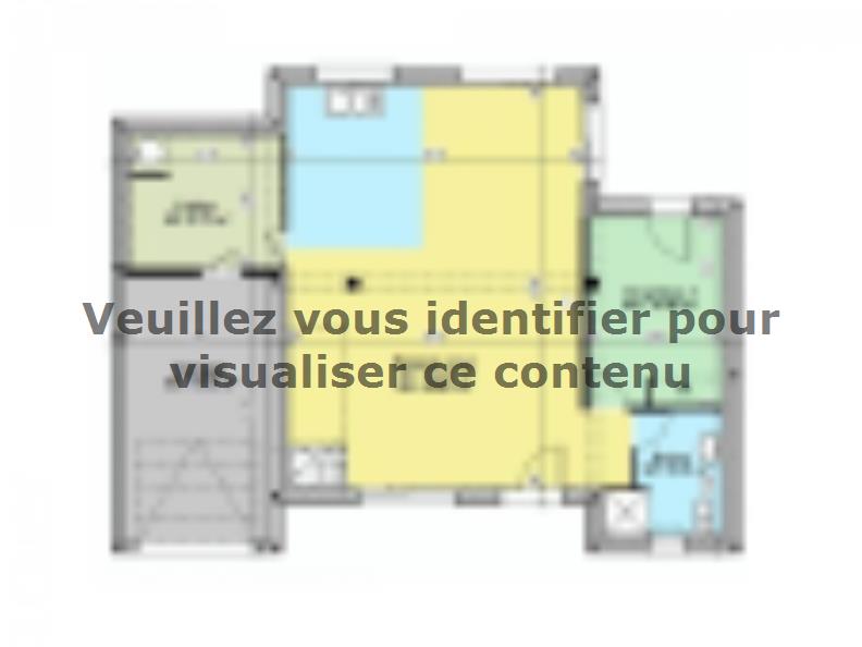 Plan de maison AVANT PROJET Lemans - 120 m² - 3 chambres : Vignette 1